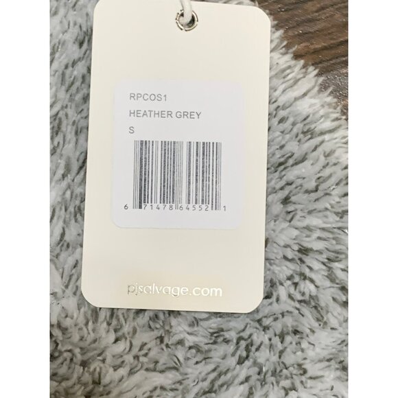 P.J. Salvage Heather Grey Fuzzy Lounge Shorts S Soft & Cozy Sherpa NWT - Picture 2 of 4